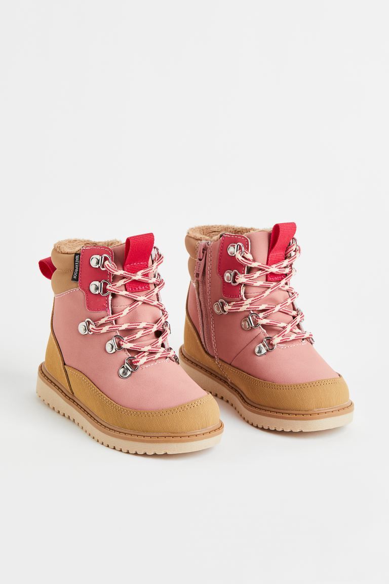 Waterproof Boots - Dusty rose - Kids | H&M US | H&M (US)