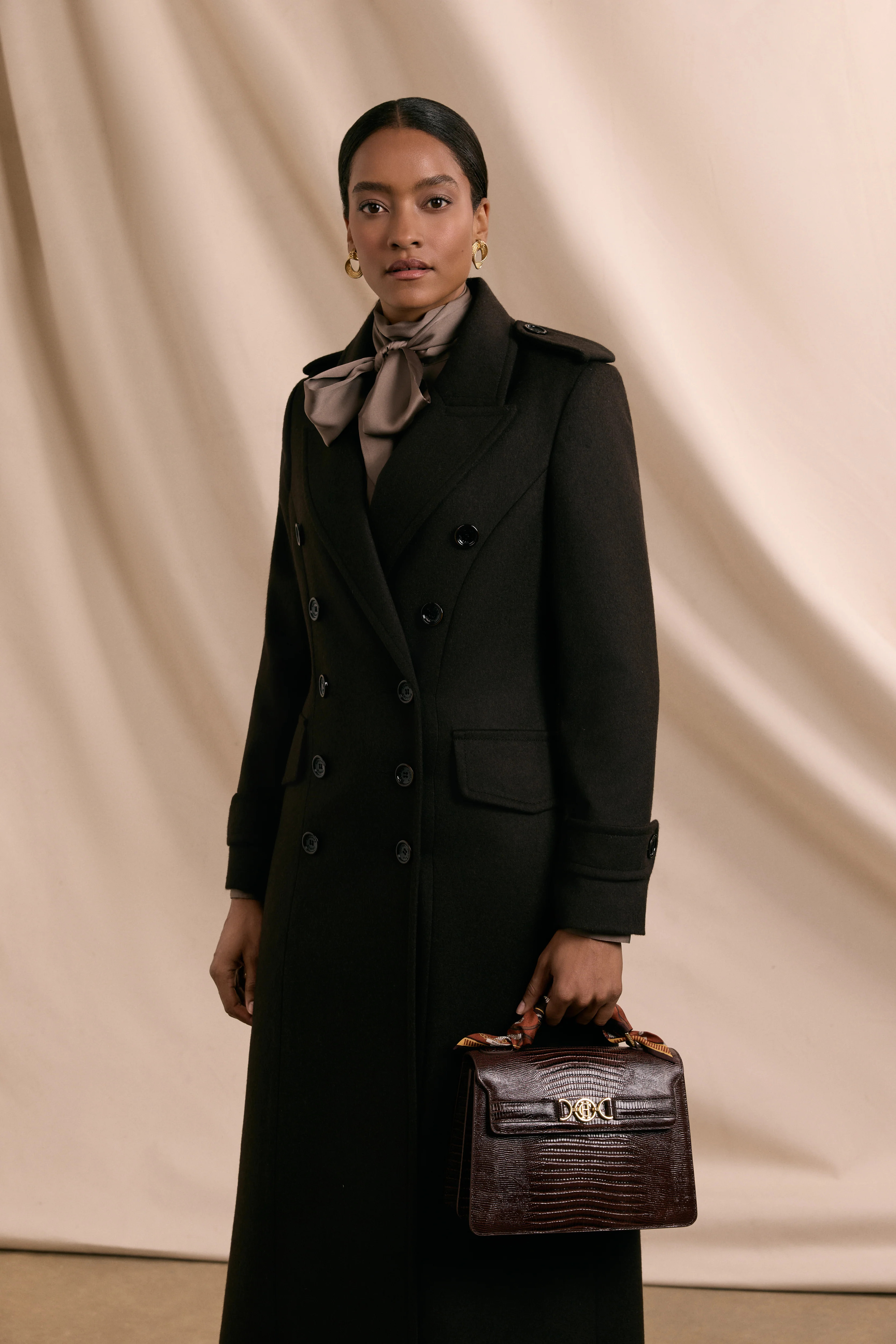 The Great Coat (Chocolate) | Holland Cooper