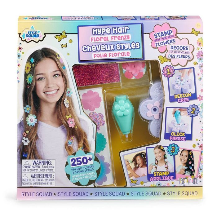 WowWee Style Squad Hype Hair Floral Frenzy Styling Set | Target