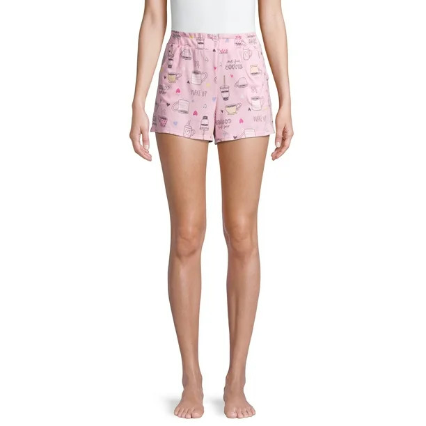Secret Treasures Women's Coffee Cup Sleep Shorts | Walmart (US)