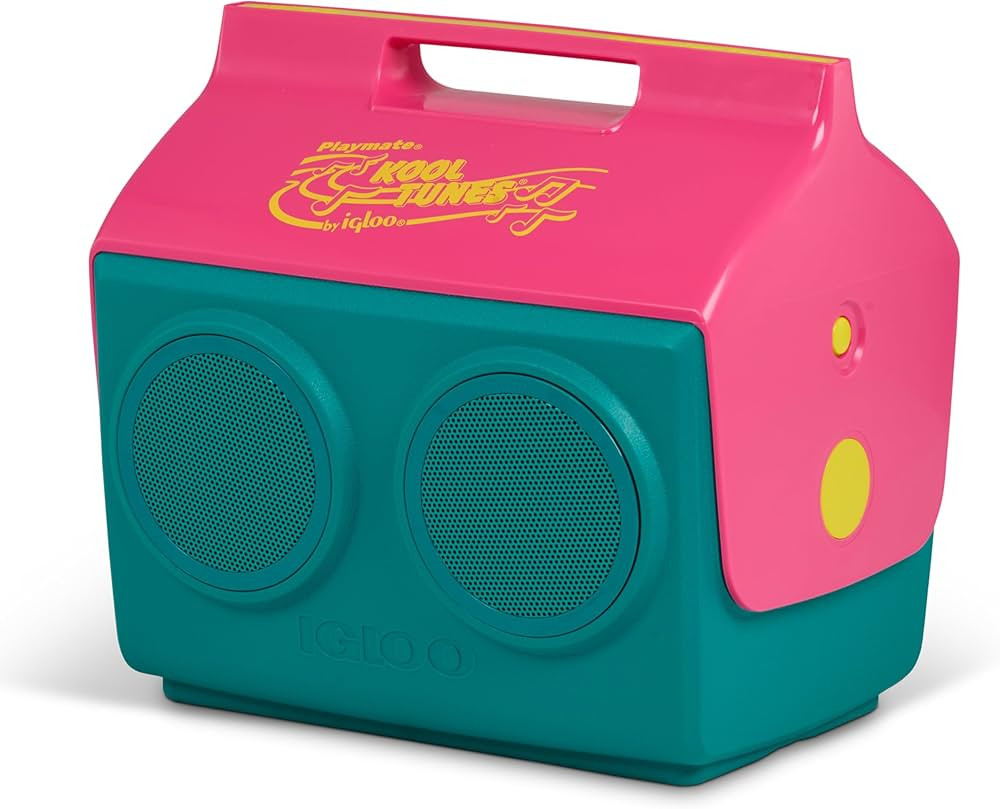 Igloo Kool Tunes Retro Bluetooth Boombox Cooler, 14 Qt Playmate Cooler with Speakers | Amazon (US)