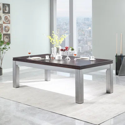 Playcraft Genoa Slate Pool Table with Dining Top / with Professional Installation ($895 Value) Included | Wayfair North America