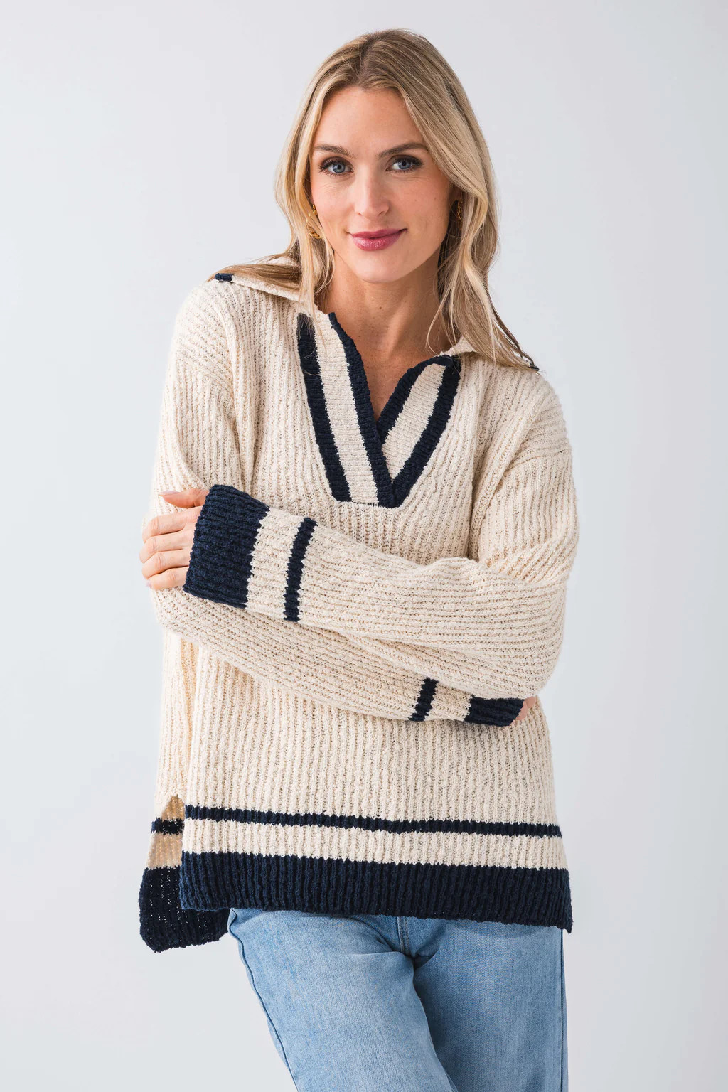 Z Supply Hammond Polo Sweater | Social Threads