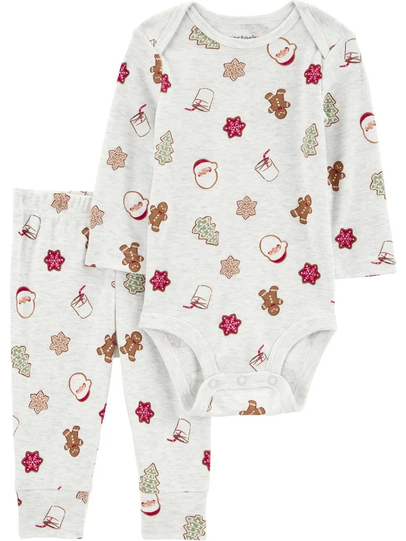 Carters Child of Mine Baby Outfit Set, 2-Piece, Sizes Newborn-12 Months | Walmart (US)