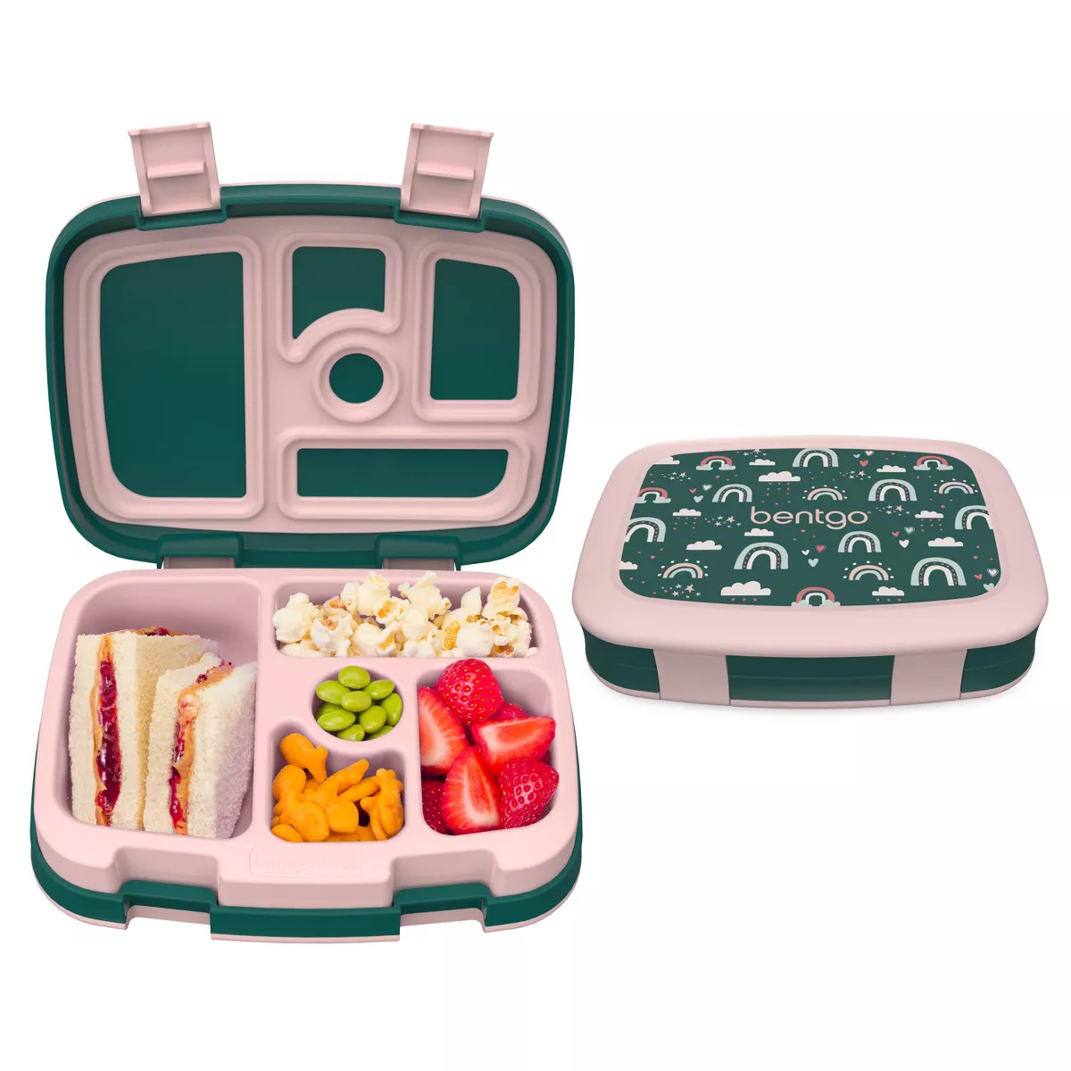 Bentgo Kids' Prints Leakproof, 5 Compartment Bento-Style Lunch Box | Target