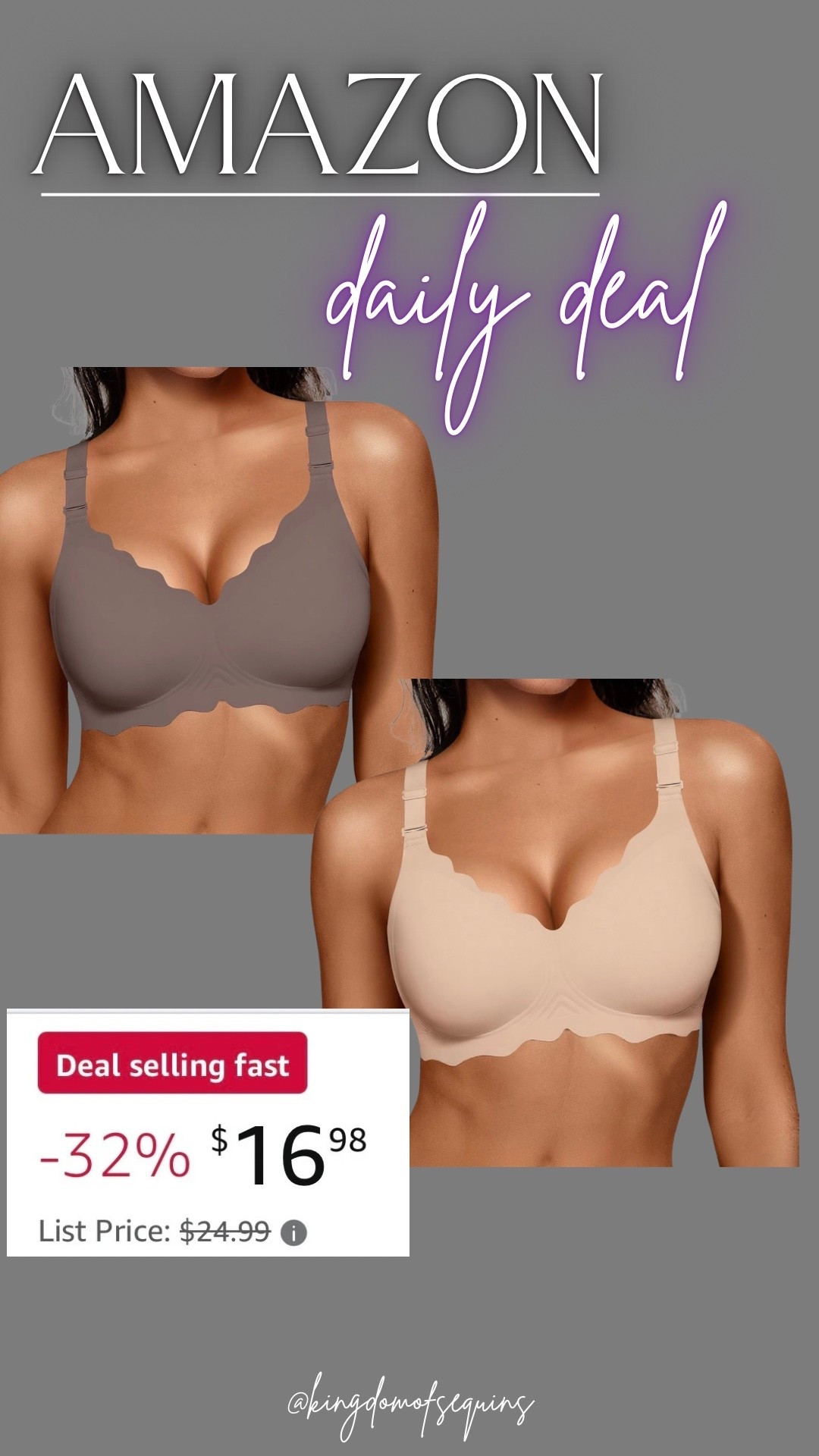Viral bras from Amazon that are seamless and comfy.

#LTKSaleAlert #LTKOver40 #LTKMidsize