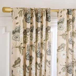 Poppy Blooms Curtain | West Elm (US)