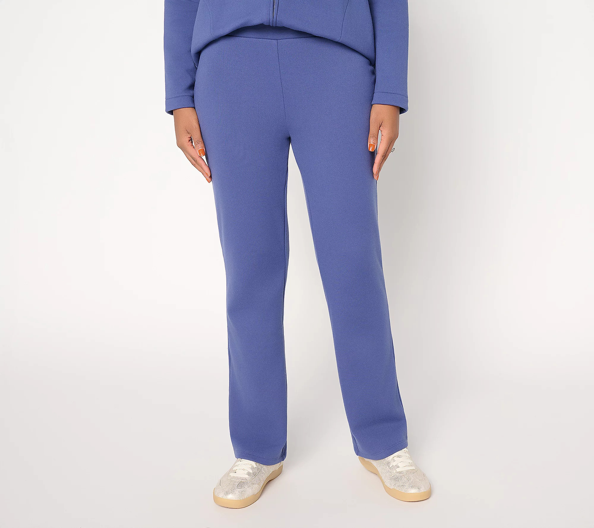 Women with Control Petite Casa Cozy Straight Leg Pants | QVC