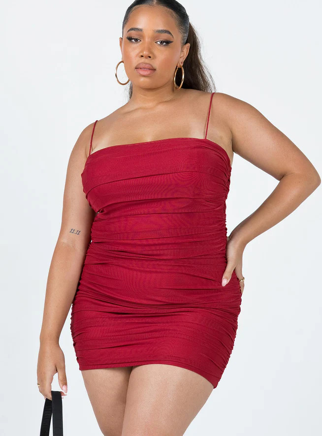 Tara Mini Dress Curve | Princess Polly US