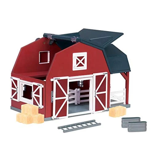 Terra By Battat Wooden Animal Barn Toy Barn Farm Toys Playset For Kids 3 (20 Pc) - Walmart.com | Walmart (US)