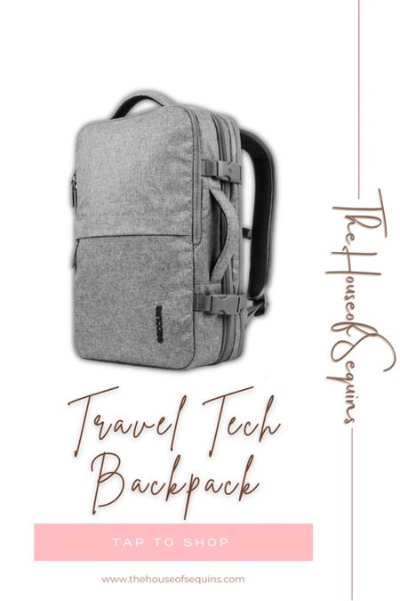 Travel backpack carry-on, packing tip. Amazon finds, Walmart finds. #thehouseofsequins #houseofsequins #tiktok #reels #lifehacks #travel #travelhacks #packing #luggage #carryon #pack #vacation #businesstrip #Airport 