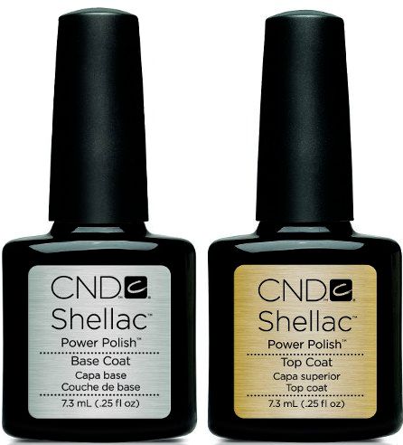 CND Shellac - Base & Top Coat (0.25 oz) | Walmart (US)
