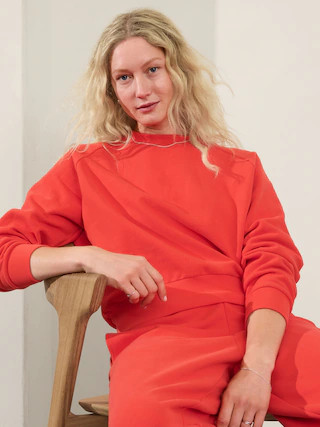 Easy Fleece Crew Sweatshirt | Athleta