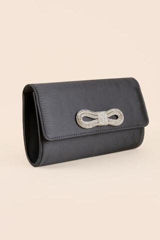 Ailana Fold Over Rhinestone Clutch - francesca's | Francesca's
