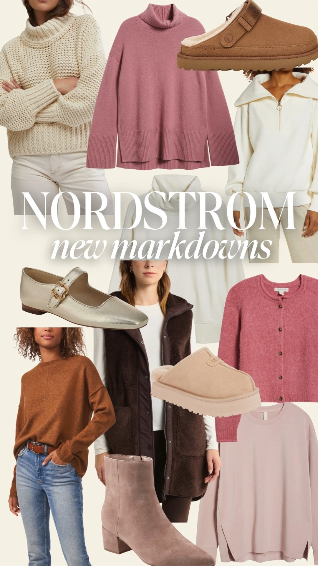 Nordstrom new markdowns. Rounded up some sweaters and shoes that caught my eye

#LTKGiftGuide #LTKSaleAlert