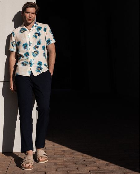 This watercolor floral  camp shirt is perfect for the warmer days and has a comfortable casual vibe to wear all summer long. Pair with these drawstring pants (now on sale!) for an easy summer outfit. 

#LTKmens #LTKunder50 #LTKsalealert