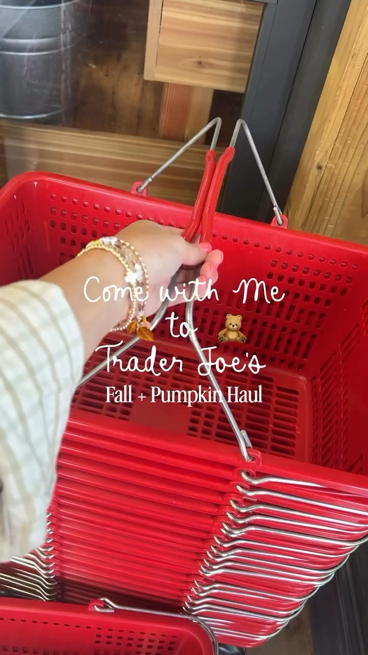 // come with me to @traderjoes : fall + pumpkin haul 🧸🍂🤎🎃 #traderjoeshaul #traderjoesfall #traderjoesfallhaul //