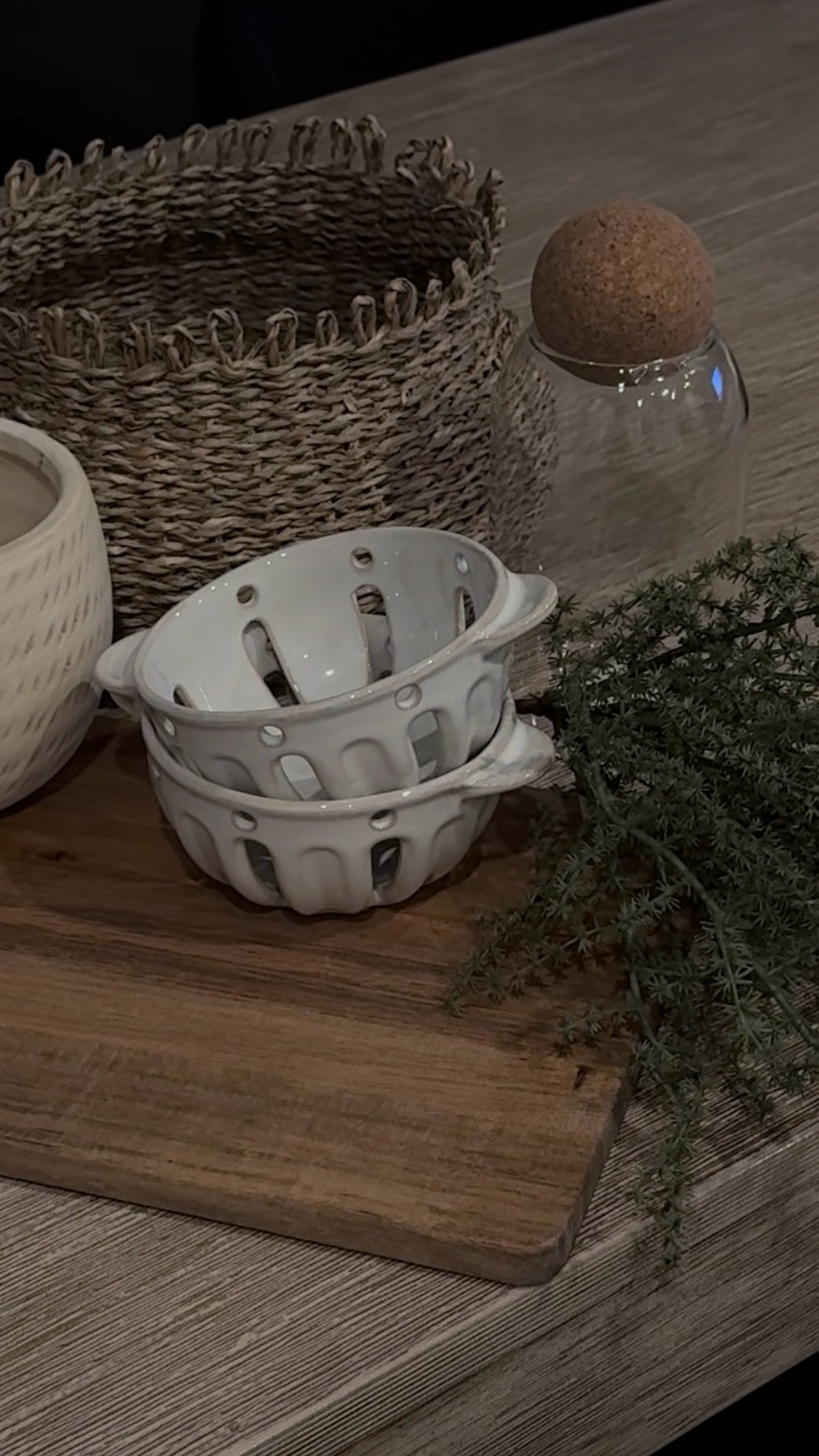 High-end on a budget functional kitchen decor 🤎 Obsessed with these timeless modern neutral organic pieces for a cozy home feel; run don’t walk to hobby lobby! I’ve linked similar products in case you can’t find them in store or online

Kitchen Decor | Minimal Home | Affordable Finds  

#LTKFindsUnder50 #LTKHome #LTKStyleTip