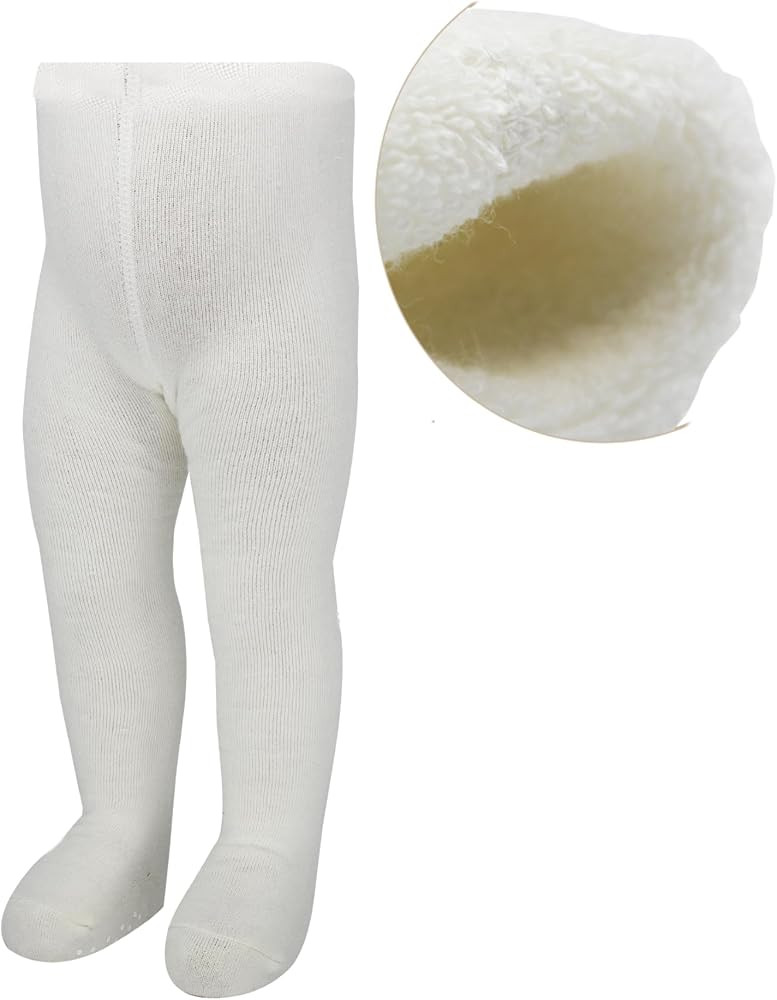 bistyle Baby Girls Tights Thick Leggings Soft | Warm Organic Cotton Stockings Non Slip Pantyhose ... | Amazon (US)