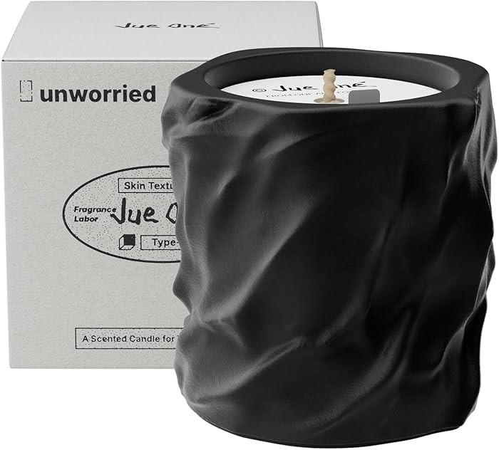 Scented Candles for Home, Natural Soy Wax Candles, Cement Jar Luxury Aromatherapy Candles for Str... | Amazon (US)