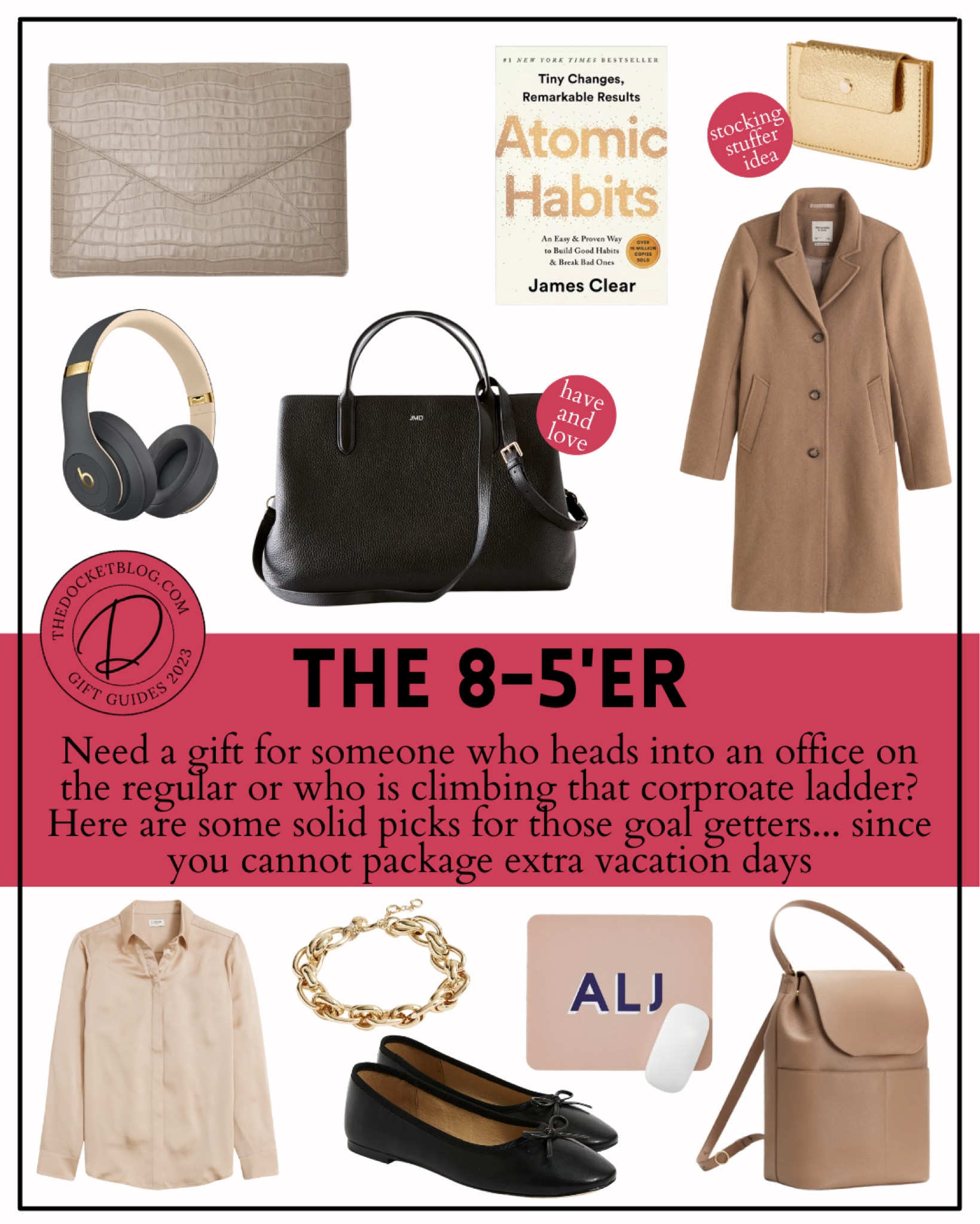 Christmas gift ideas for career women 

Holiday gift guide Christmas presents fun gifts unique gifts Hanukkah gift ideas 

#LTKGiftGuide #LTKHoliday #LTKworkwear