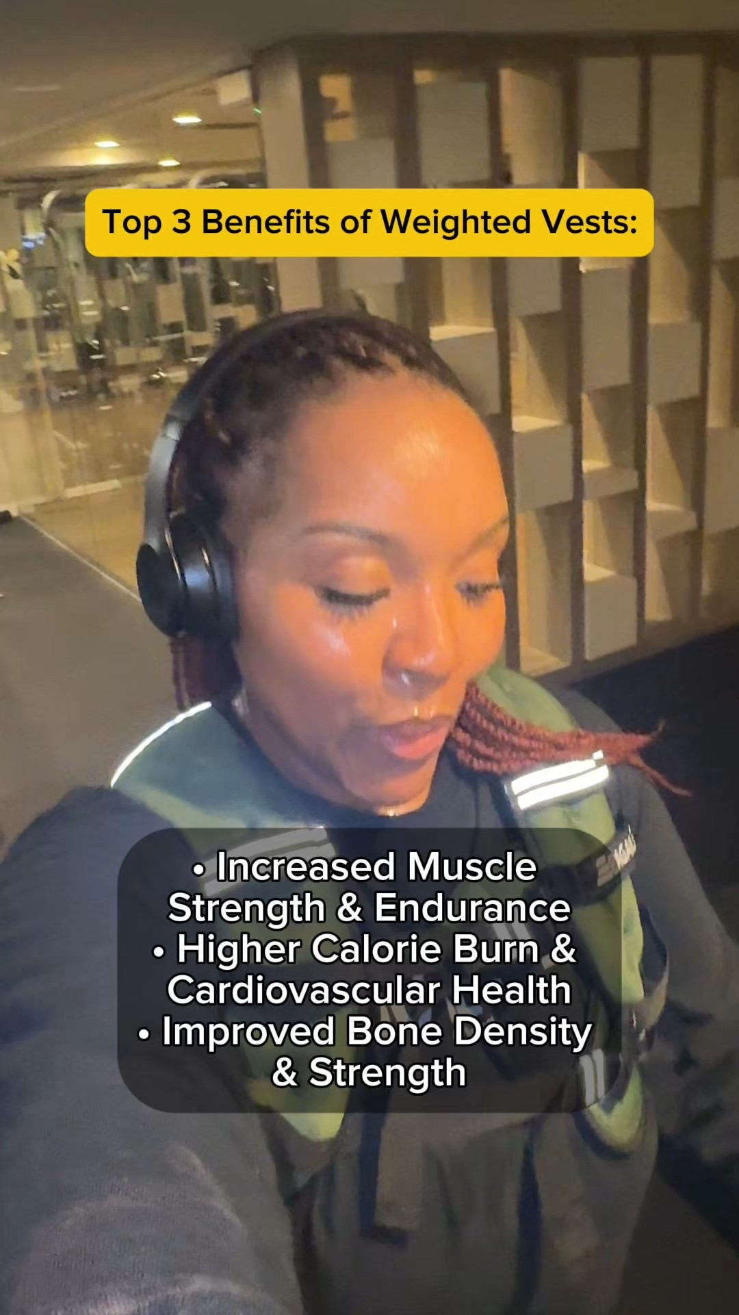 This is your sign to get a weighted vest 🤞🏾 #gymmotivation #weightlossjourney #fitness 

#LTKfitnessgoals #LTKActive