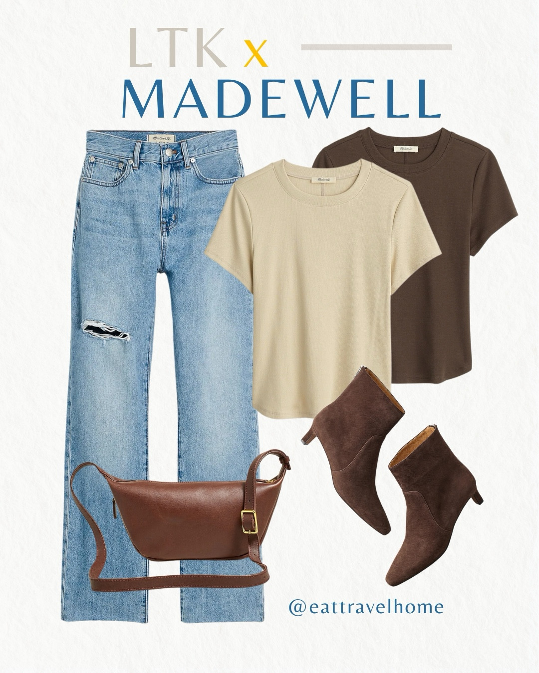 LTK x Madewell Sale🤎 

The colors of fall season 🍂
brown shirts, beige pants, blue jeans, booties, black, silver, red flats, crossbody hand bags.

#LTKxMadewell #LTKSeasonal #LTKSaleAlert