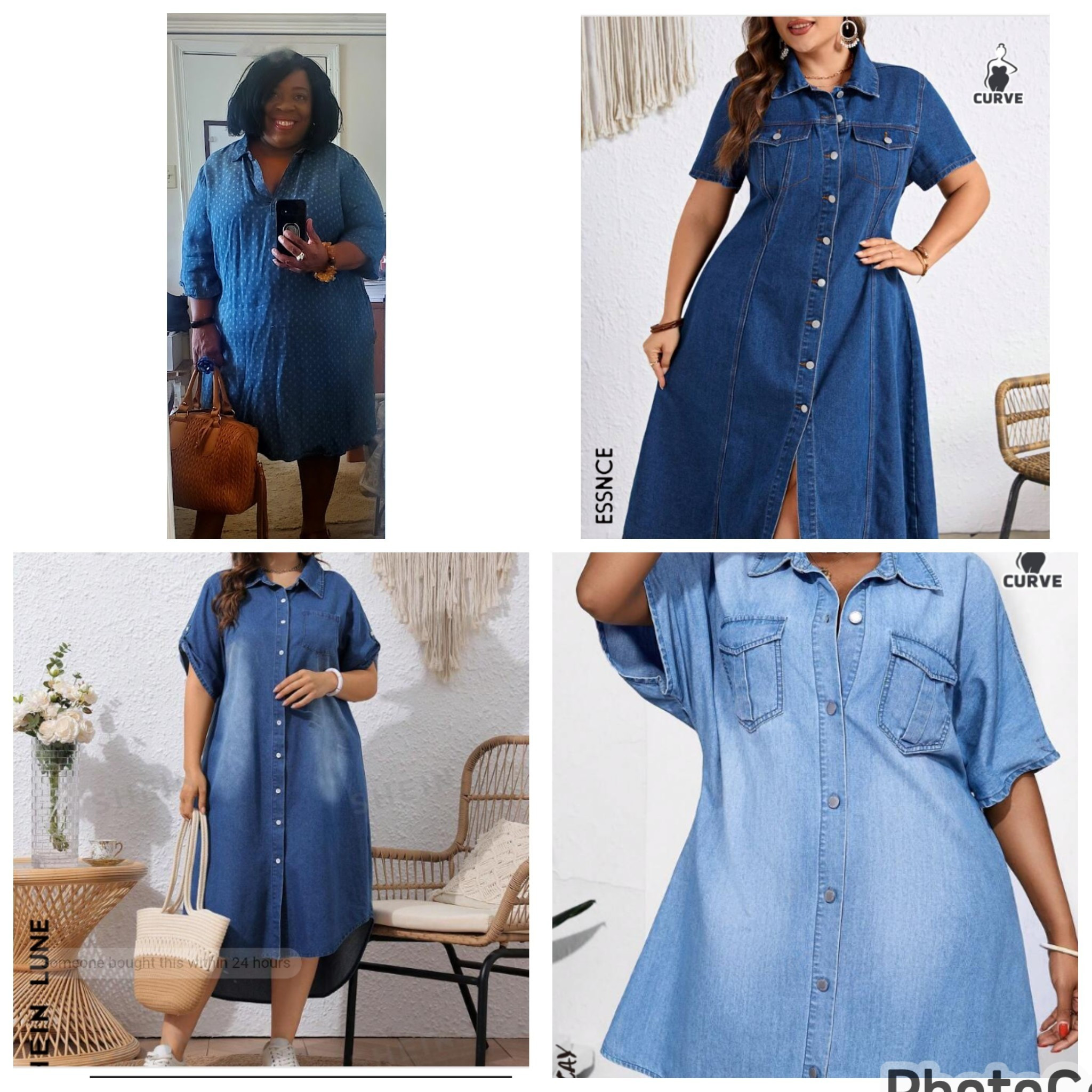 Denim dresses scream summer chic. 

#LTKStyleTip #LTKPlusSize #LTKSaleAlert