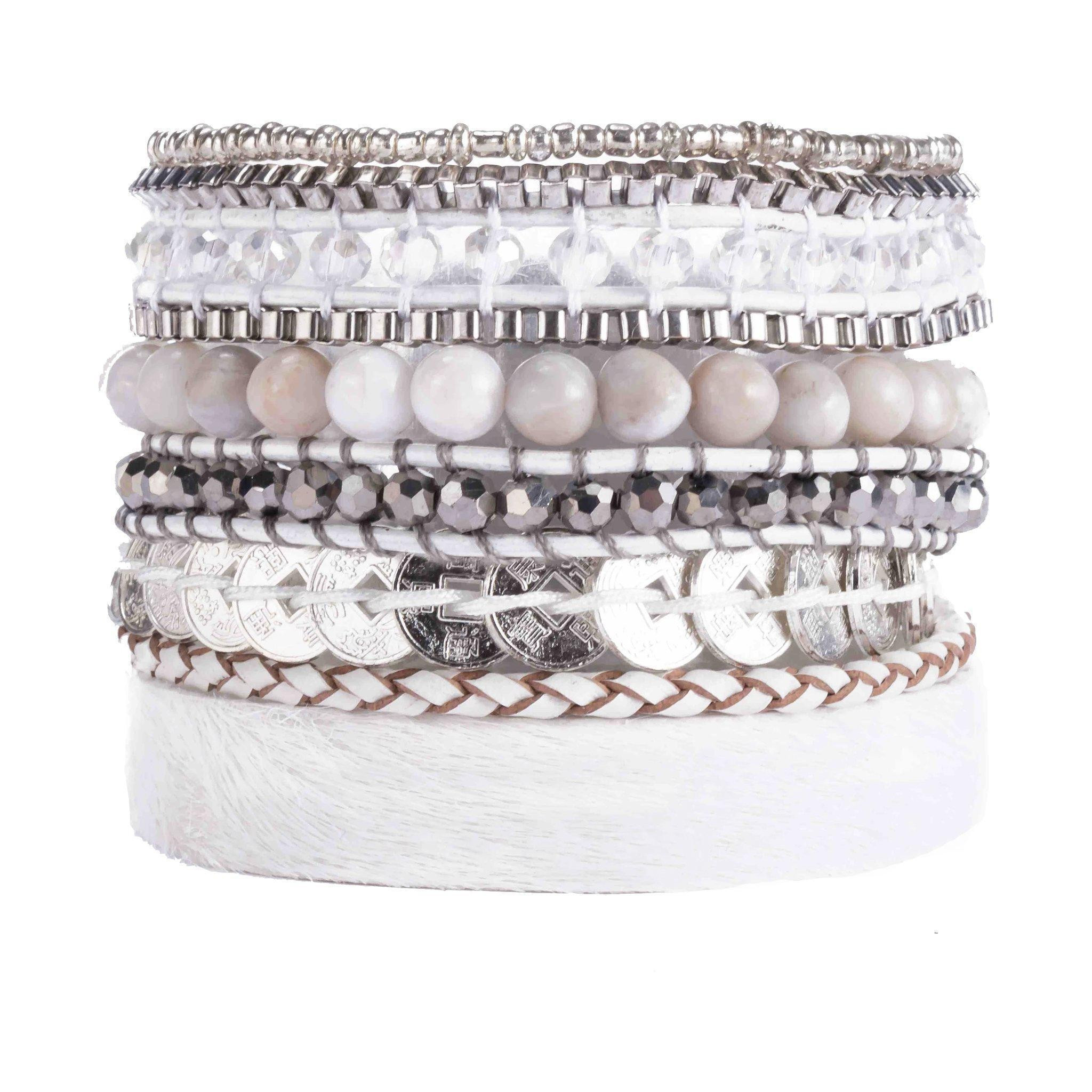 Mendoza - White & Silver | Victoria Emerson