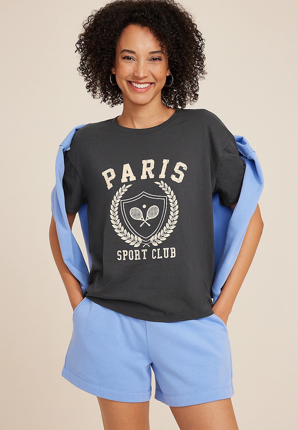 Paris Sport Club Graphic Tee | Maurices