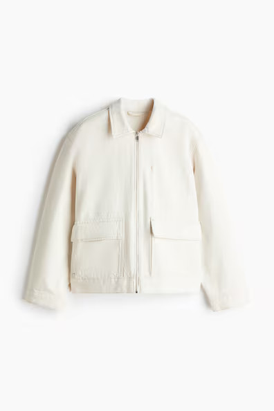 H & M - Jeansjacke - Weiß - Damen | H&M (DE, AT, CH, NL, FI)