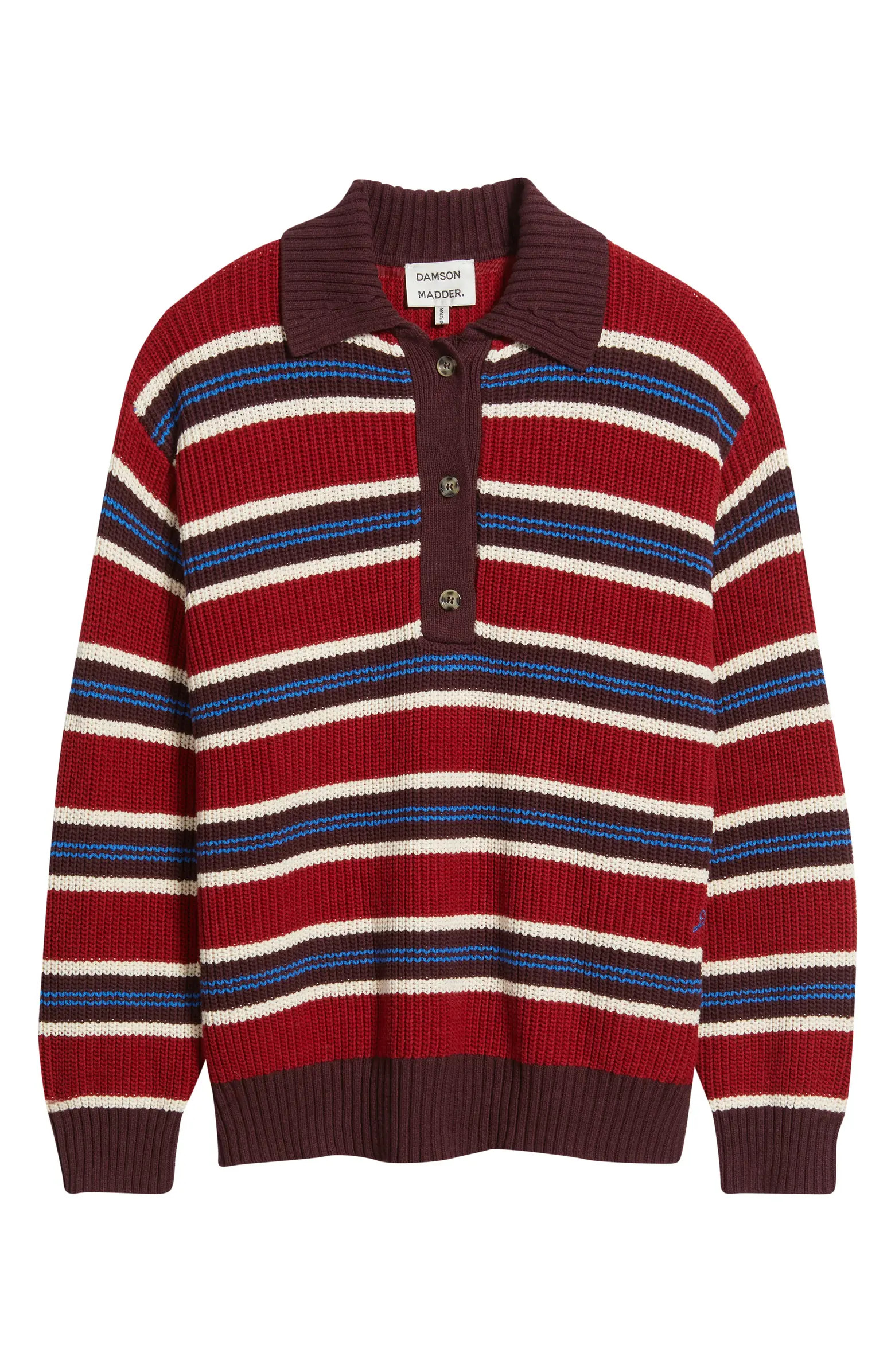 Ilona Stripe Organic Cotton Sweater | Nordstrom