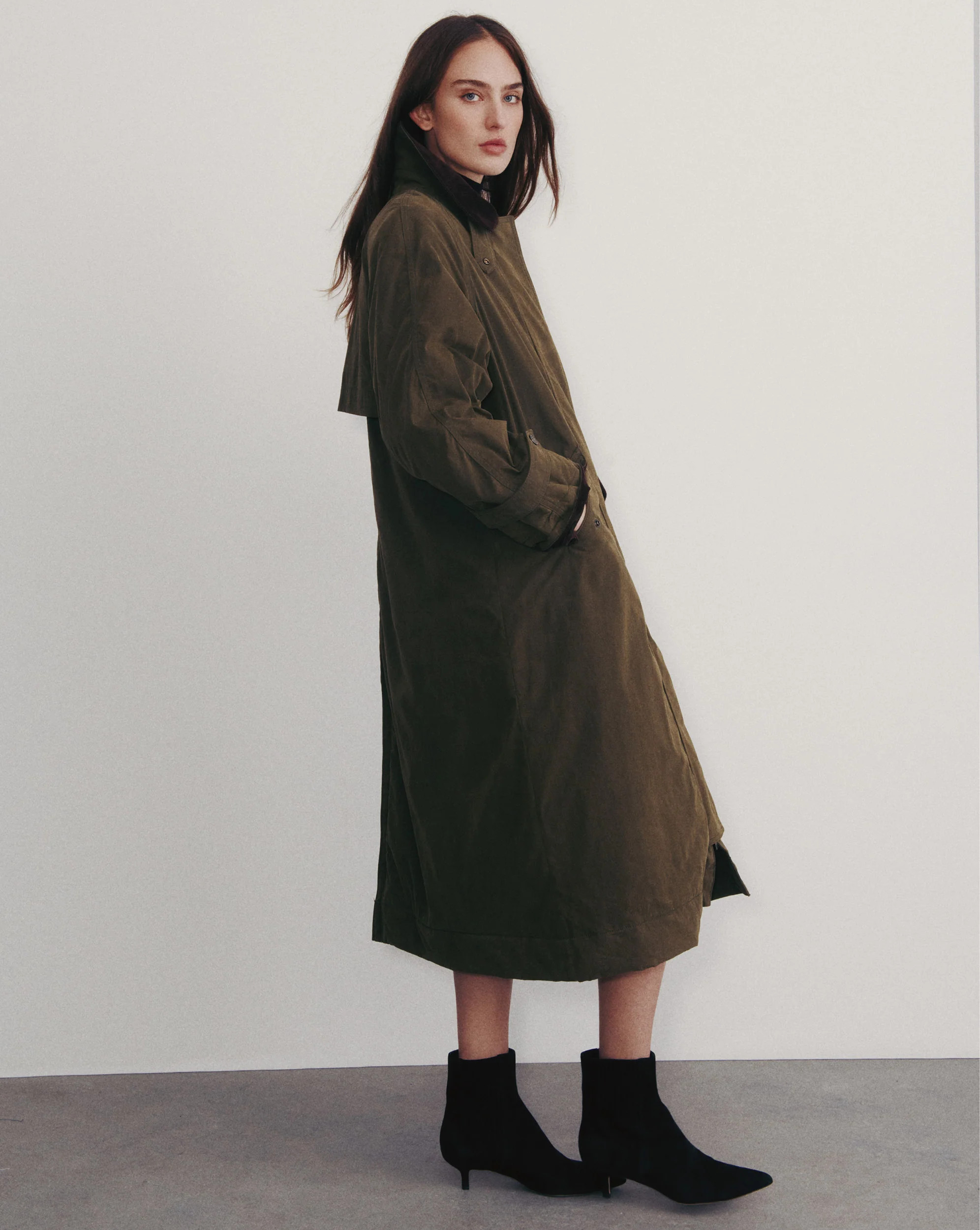 Dietz Wax-Coated Field Coat | Veronica Beard