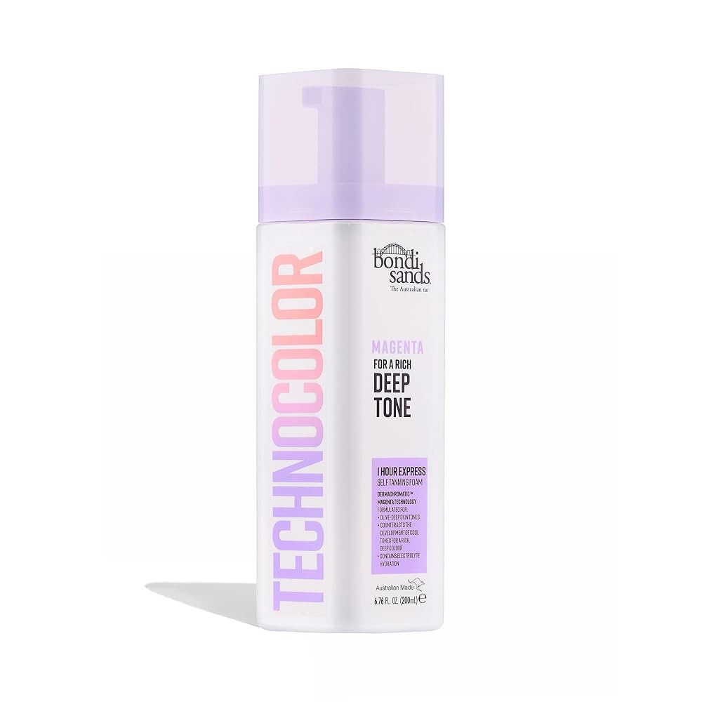 Bondi Sands Technocolor 1 Hour Express Self Tanning Foam, Innovative Formula, Hydrates for Natura... | Amazon (US)
