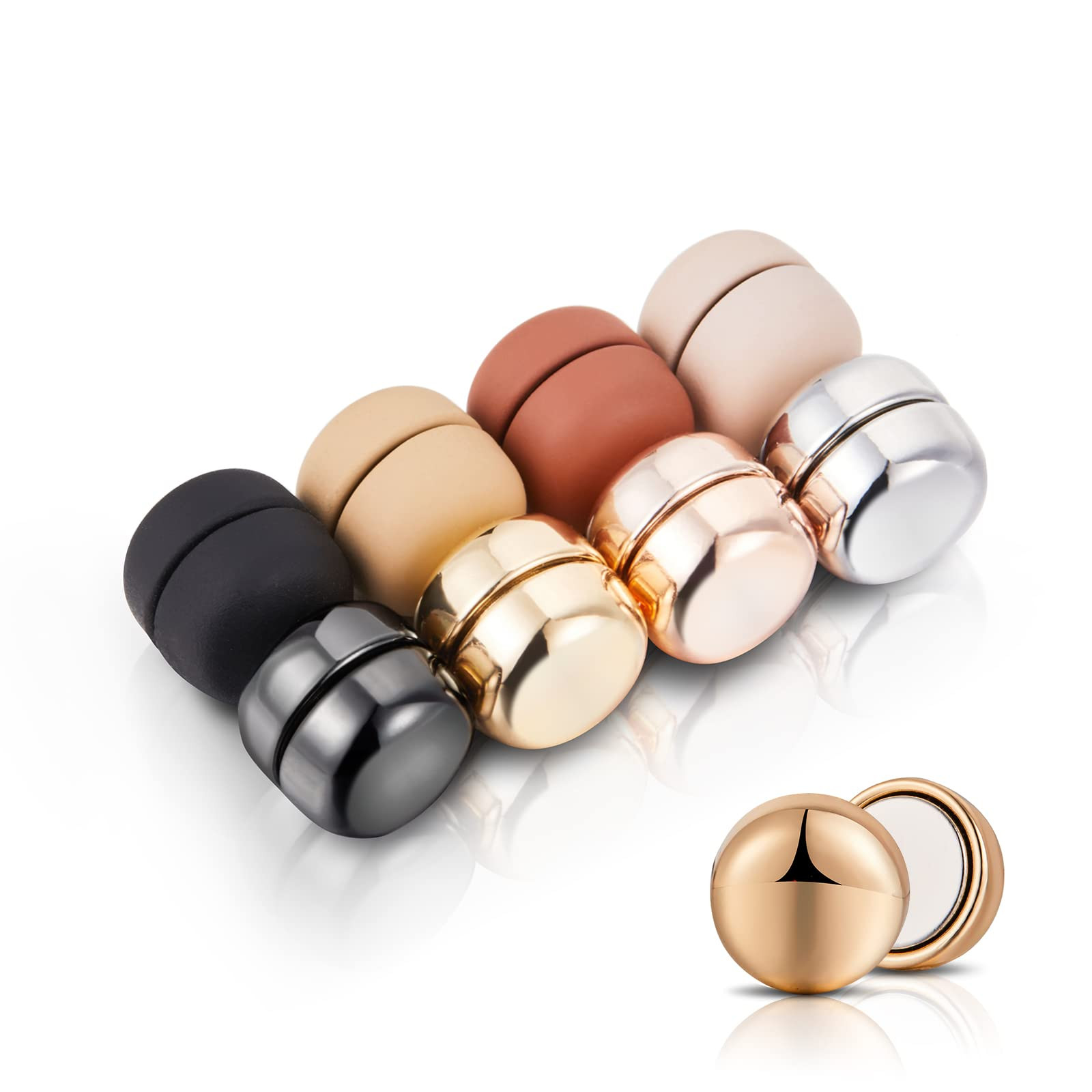 PeacePray 8 Pairs Premium Strong Hijab Magnetic Pins, No-Snag Multi-Use Hijab Magnets, Profession... | Amazon (US)