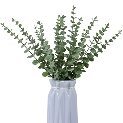 Quluxulup Fake Plants,20PCS Artificial Plants for Decor Fake Eucalyptus Branches 15" Tall Faux Pl... | Amazon (CA)