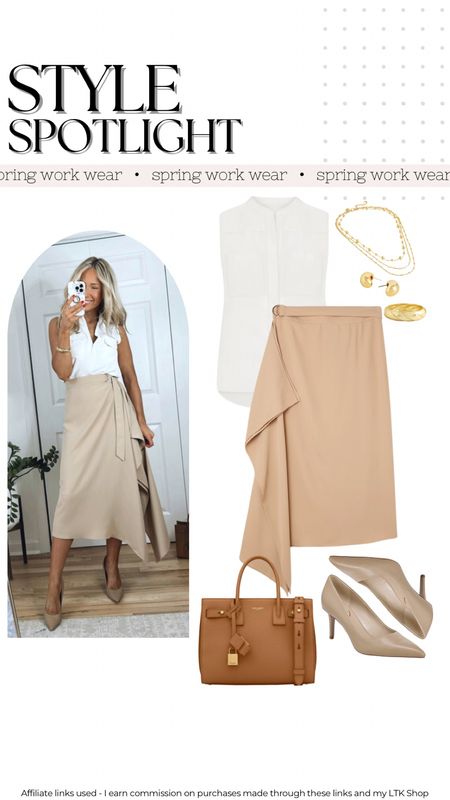 Spring work wear | Use code “Nikki20” to save an additional 20% off the camel skirt!

*Note- I paid for the skirt myself but I am partnering with Karen Millen during the month so they kindly gave me a discount code to share with my followers. I do not earn any additional commissions from the discount code.

#LTKworkwear