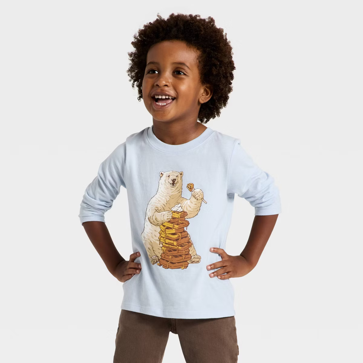 Toddler Boys' Long Sleeve Graphic T-Shirt - Cat & Jack™ | Target