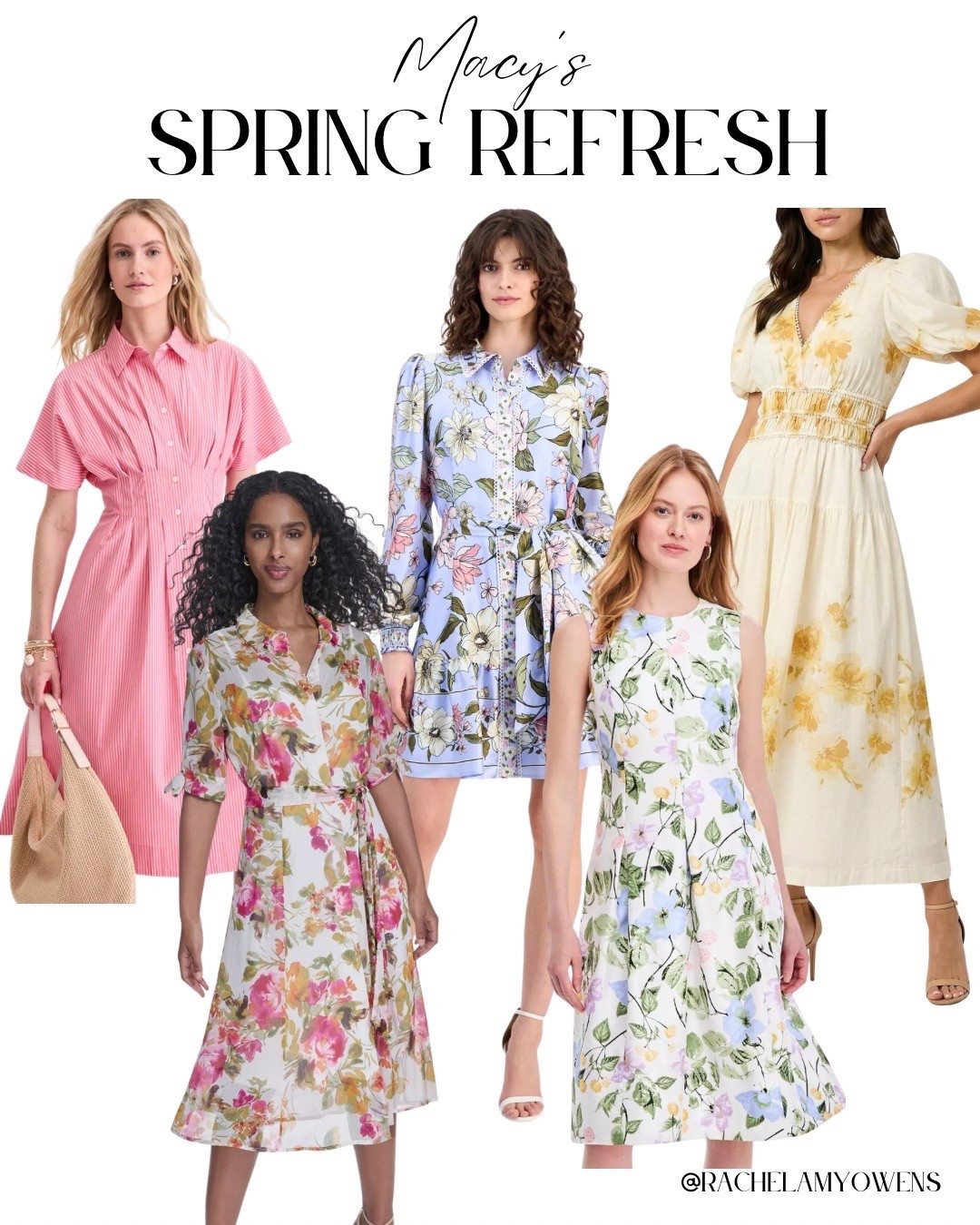 Give your closet a total spring refresh with these gorgeous new arrivals from Macy’s! 🌸

I am loving all the feminine details, from the vibrant pink shirt dress to the dreamy pastel florals and sunny yellow maxis. These silhouettes are so flattering and perfect for everything from garden parties to brunch. ☀️✨

#SpringRefresh #MacysFashion #FloralDresses #SpringVibes #DressInspo #GardenPartyStyle #NewArrivals #LTKUnder100

#LTKootd #LTKSeasonal