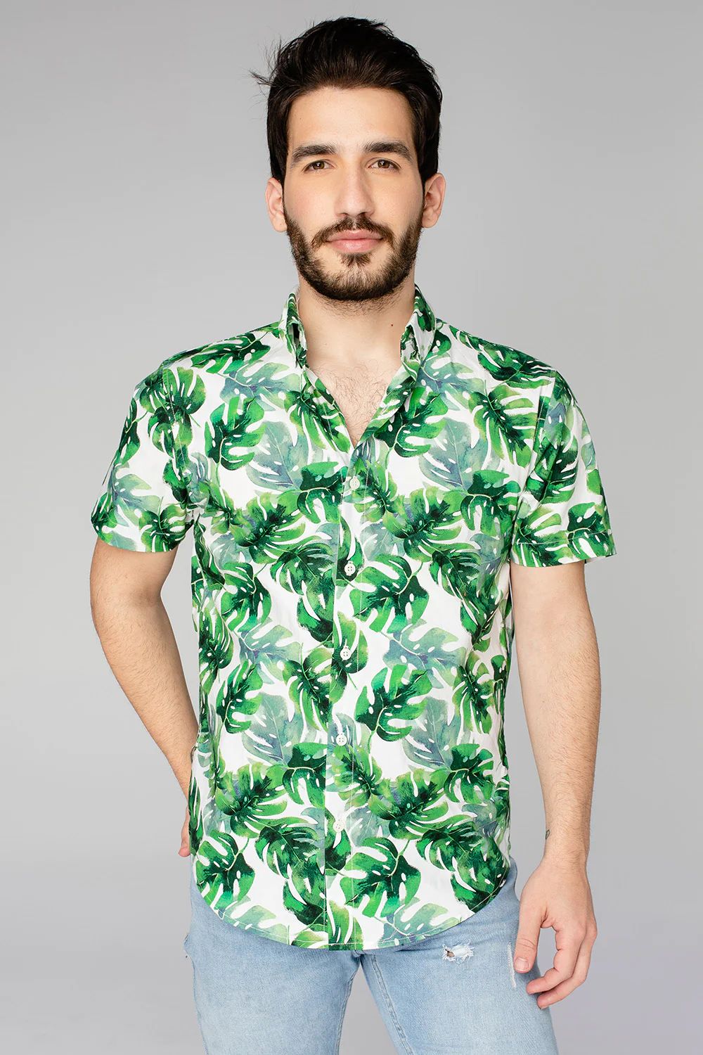 Robert Button Down Dress Shirt - Maui | BuddyLove