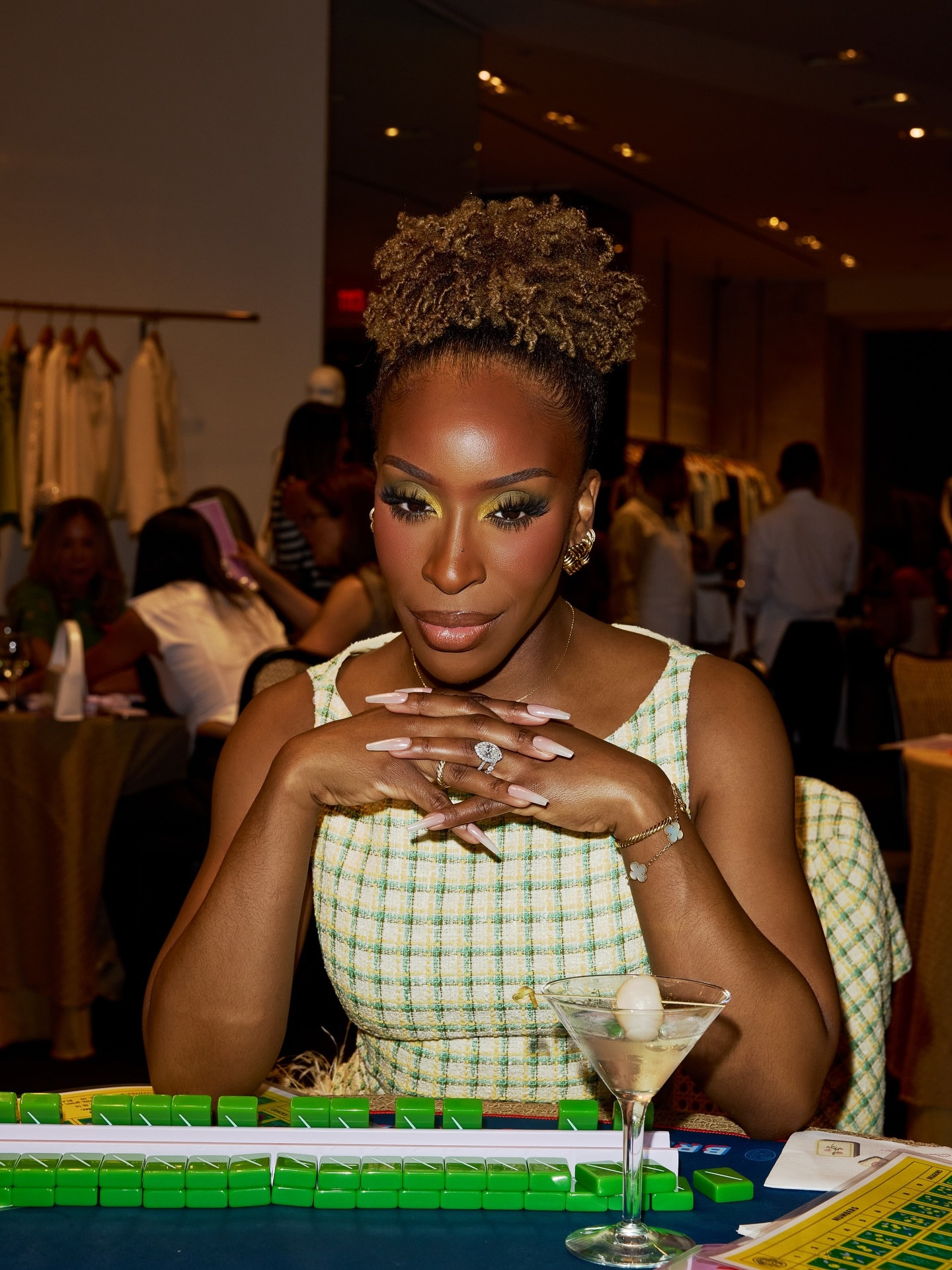 learning how to play mahjong and strategizing my plan for world domination with @oscardelarenta 😍 #oscardelarenta

#LTKootd #LTKgrwm #LTKPetite