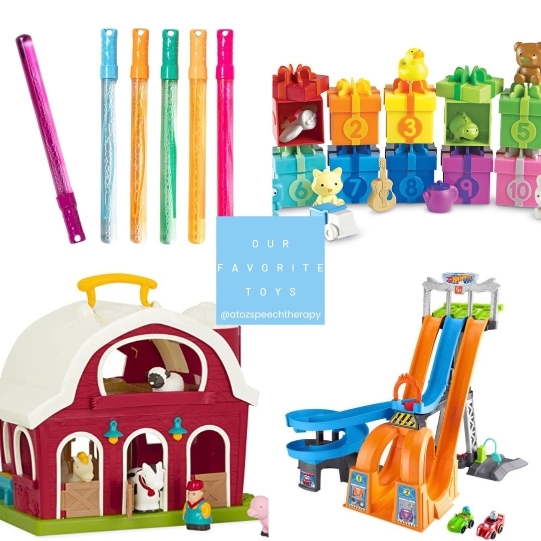 These picks are fun, colorful, and therapist-approved! From bubble wands to pretend play sets, these toys keep little ones entertained while building important skills like language, problem-solving, and creativity.

#LTKBaby #LTKKids