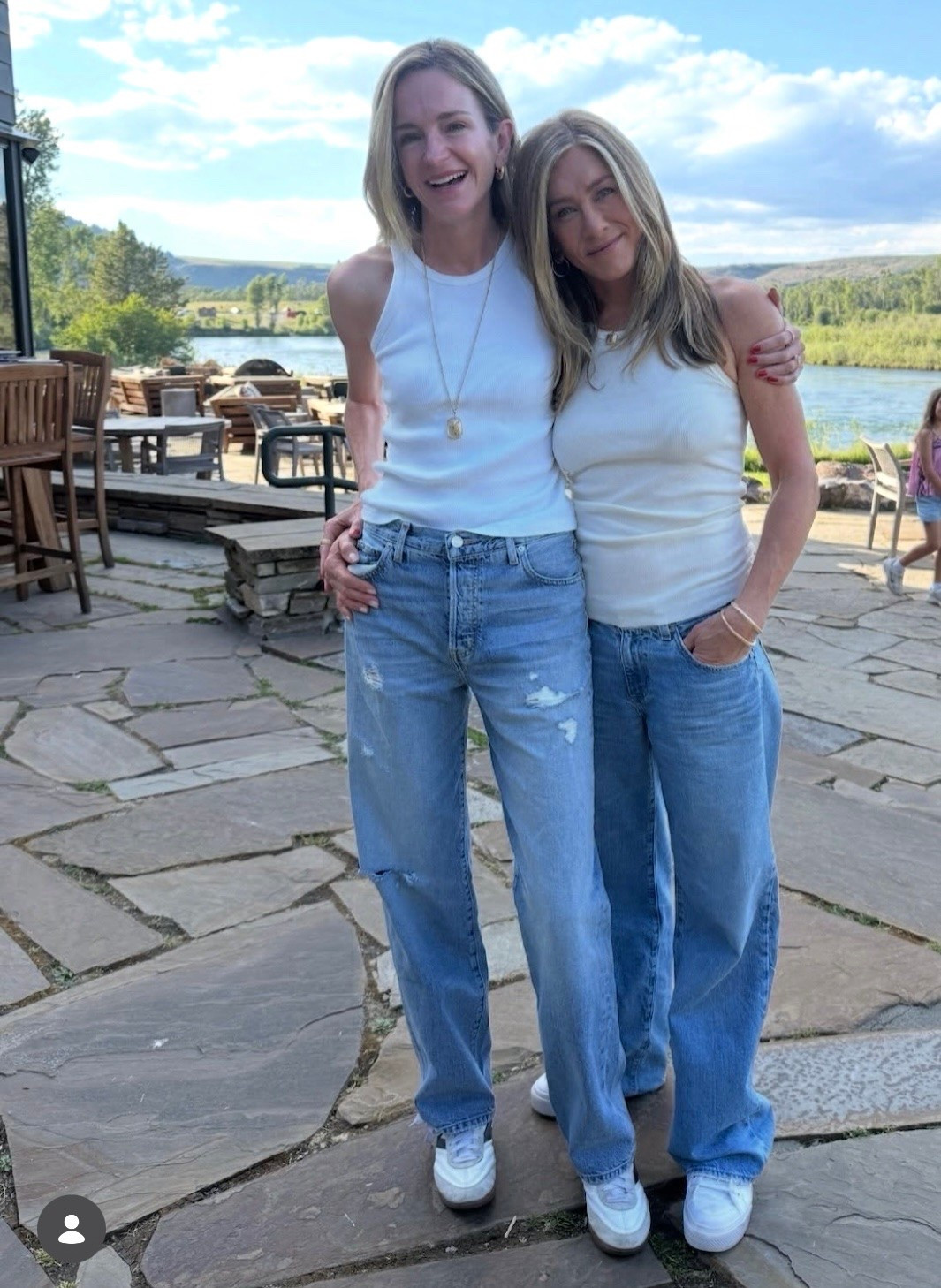 Jennifer Aniston wears her favorite jeans again. Jeans are the effortless denim everyone is wearing right now. With their relaxed wide leg silhouette, premium denim, and timeless light wash, these jeans create that elevated off duty look that never goes out of style. Easy to dress up with heels or keep casual with sneakers, they are the perfect everyday wardrobe staple for a chic minimalist closet.