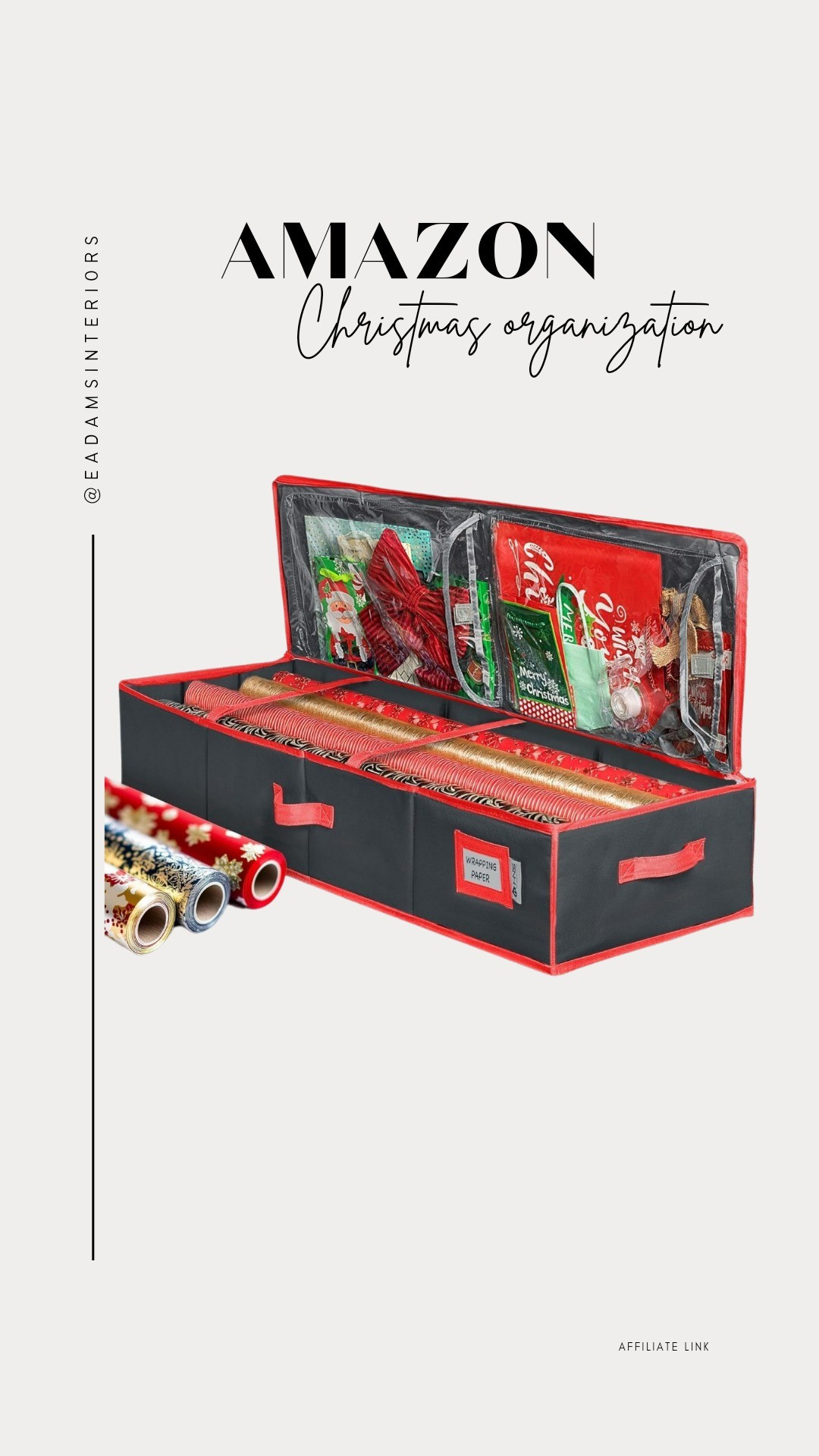 I finally ordered some organizers for my gift wrapping paper, boxes, bows and all the things! These are such a great price and size.

#LTKHoliday #LTKSeasonal #LTKSaleAlert