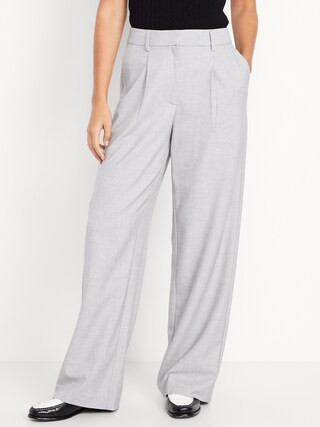 Extra High-Waisted Taylor Wide-Leg Trouser Pants | Old Navy (US)