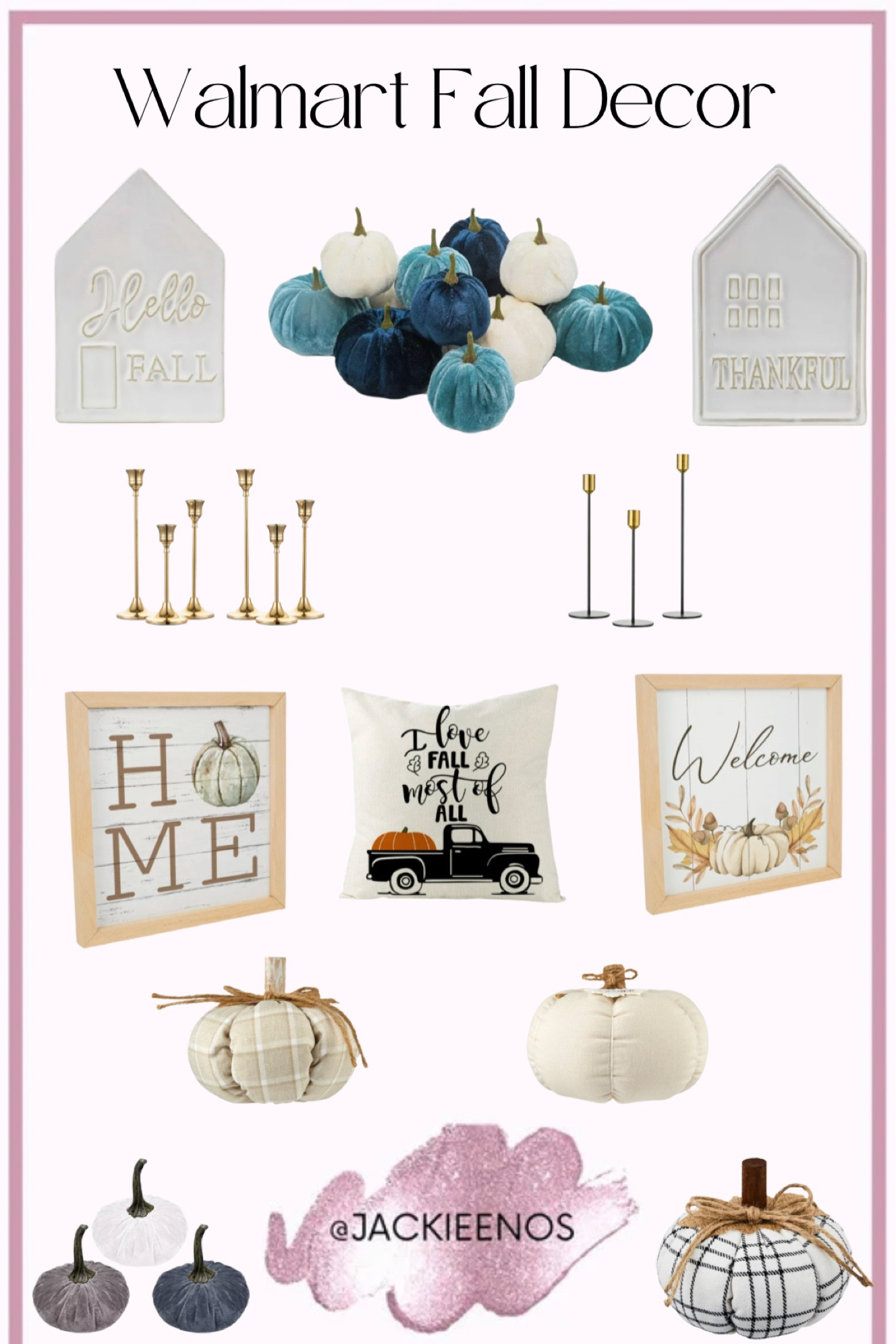 Walmart fall decor 

#LTKSeasonal #LTKhome #LTKstyletip