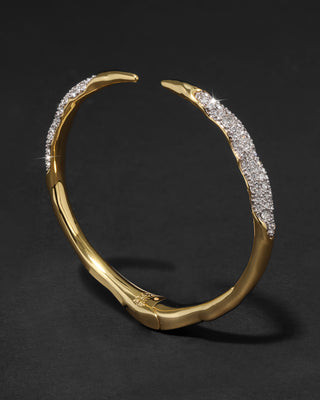 Solanales Crystal Claw Hinge Bracelet | Alexis Bittar