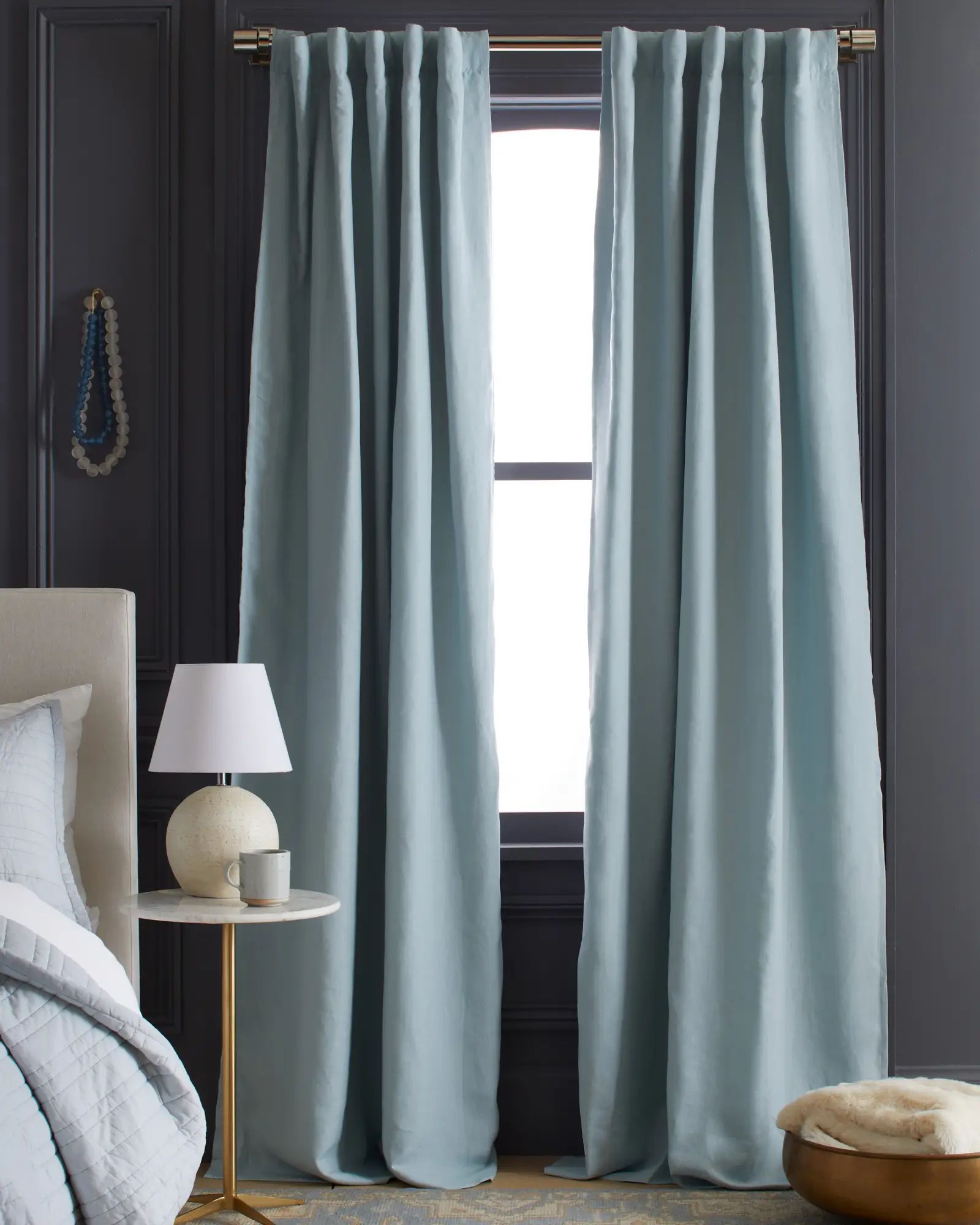 European Linen Blackout Curtain | Quince