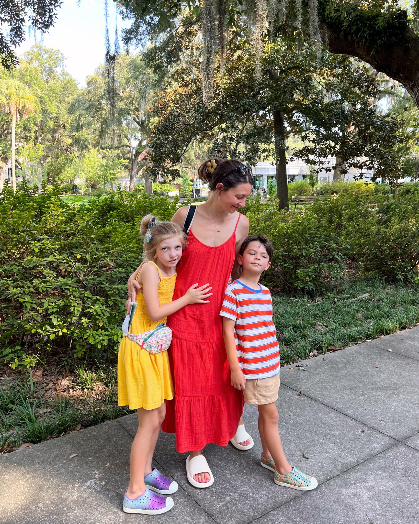 Day 2: Cary, NC -> The Alida, Savannah, GA
We took a little longer to leave The Umstead because we had breakfast outside (the açaí bowl is delicious!) & drank our coffee leisurely but we got on the road around 10:30ish. We got to Savannah around 3:30pm or so & also hit more traffic than expected. We checked into the Alida & then walked to the closet Dot stop (Savannah’s free trolley service) & took it to Forsyth Park. It was beautiful… & really hot! We ended up heading back & getting pizza at Graffiti Pizza & then got gelato at District Gelato before heading back, showering, & settling in to relax for the night.

#LTKSeasonal #LTKtravel #LTKfamily