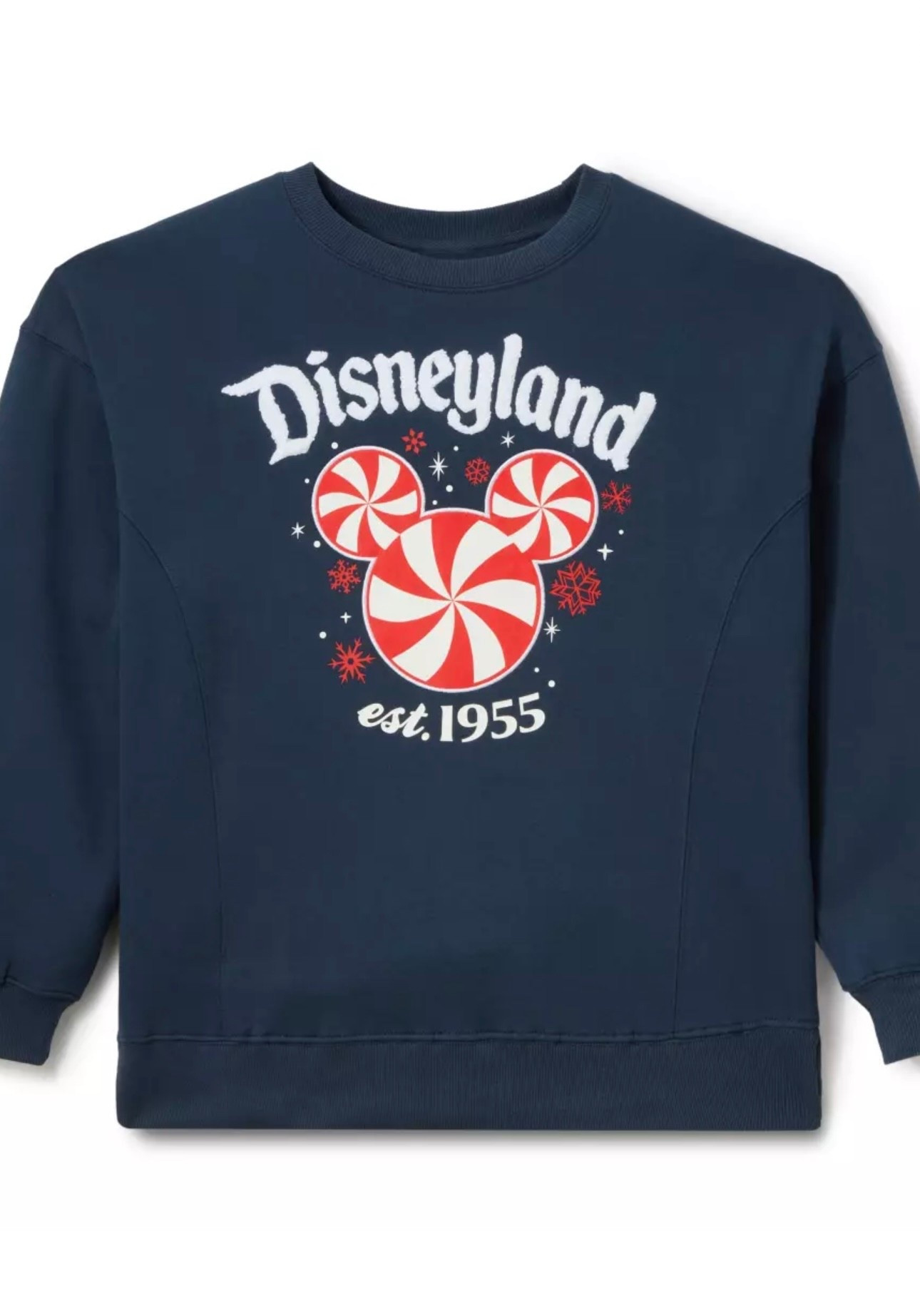 Mickey Mouse icon holiday peppermint swirl pullover 